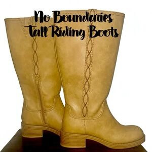👢👢No Boundaries Light TanHeeled Boots-NWT👢👢